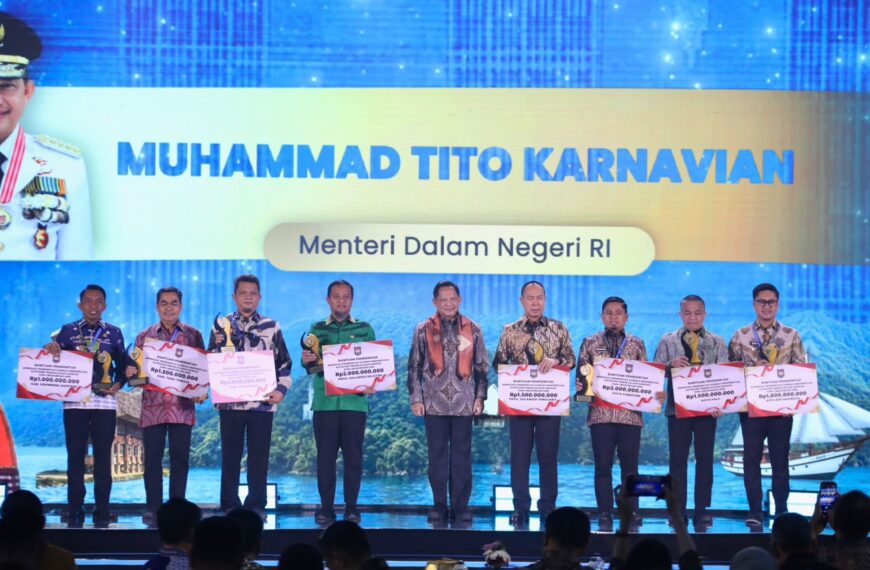 Pacu Kinerja Daerah, Kemendagri Gelar Apresiasi Pemda Berprestasi…