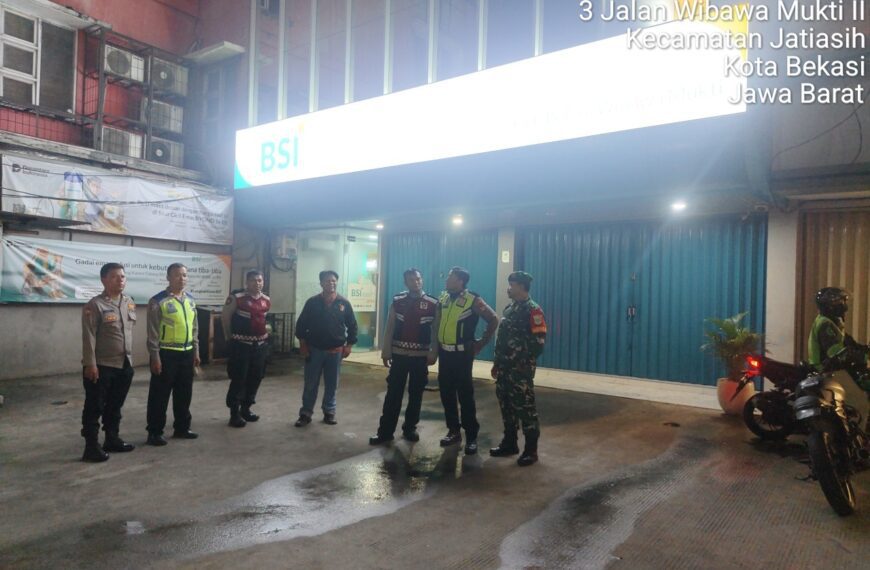 Jaga Wilayah Tetap Kondusif, Koramil 04/Jati Asih&hellip;
