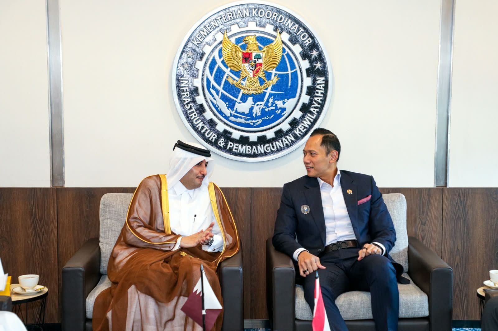 Penguatan Hubungan Bilateral Indonesia–Qatar, Menko AHY Jajaki Peluang Kerja Sama di Sektor Infrastruktur dan Pembangunan Kewilayahan
