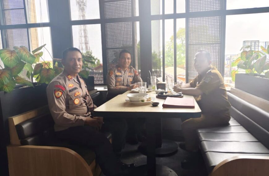 Jaga Jakarta On The Spot, Kapolsek Bekasi Barat Sambangi Camat&hellip;