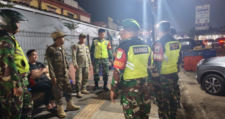 Patroli Sinergis Jaga Kamtibmas, Koramil 02/Pondok Gede Bersama&hellip;