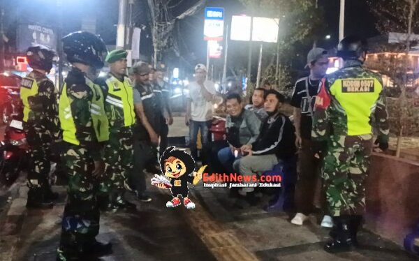 Jaga Kewilayahan , Koramil 02/Pondok Gede Bersama Polsek…