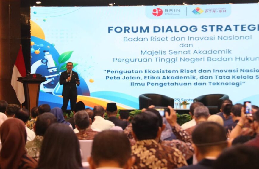 Menteri Diktisaintek Tegaskan Pentingnya Regenerasi Peneliti dan Infrastruktur Riset Akses…