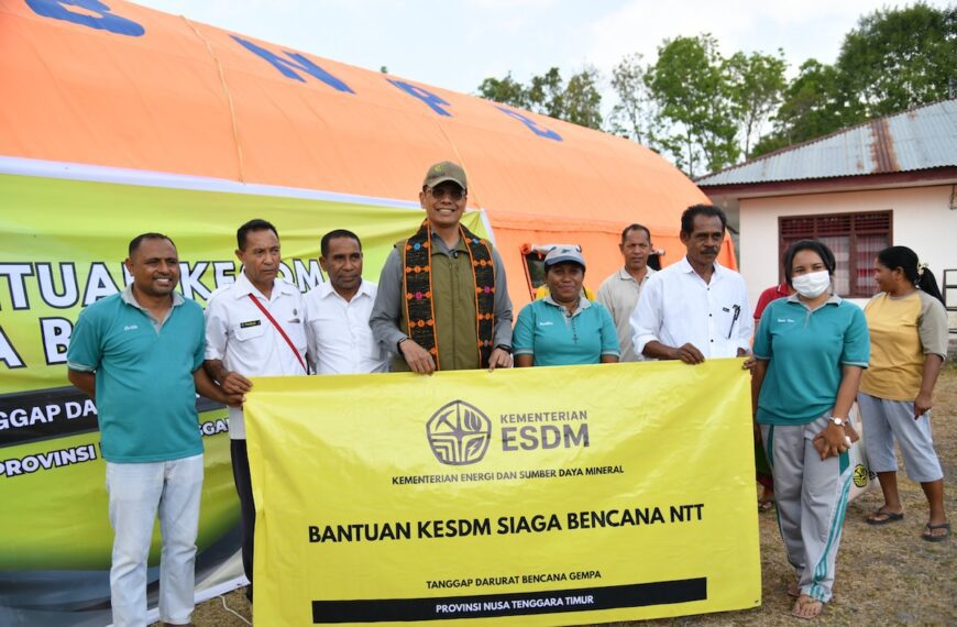 Senyum Kembali Tumbuh di Nagekeo, Kementerian ESDM Dampingi 600 Anak…
