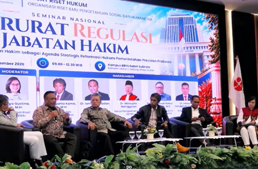 Darurat Kekurangan Hakim, Reformasi Jabatan Hakim Mendesak Dipercepat