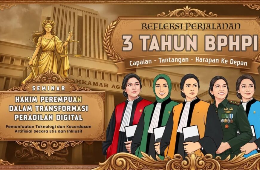 BPHPI Gelar Refleksi 3 Tahun & Seminar Etika AI Peradilan