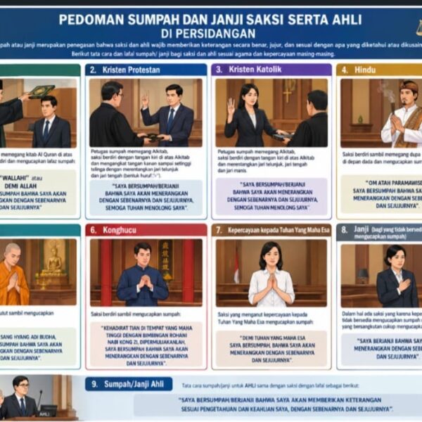 Catat! Perubahan Sumpah/Janji Saksi/Ahli dalam KUHAP Baru &…