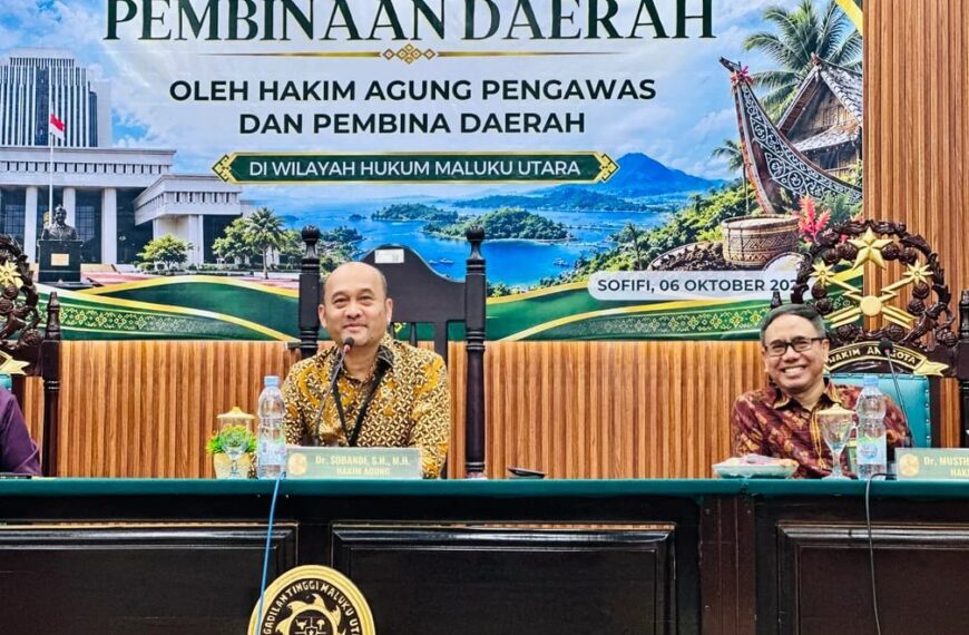 Pembinaan di Maluku Utara: Bahas Mutasi hingga Surat Tercatat