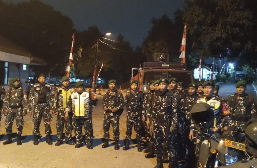 Wujudkan Keamanan, Koramil 01/Kranji dan Aparat Gabungan&hellip;