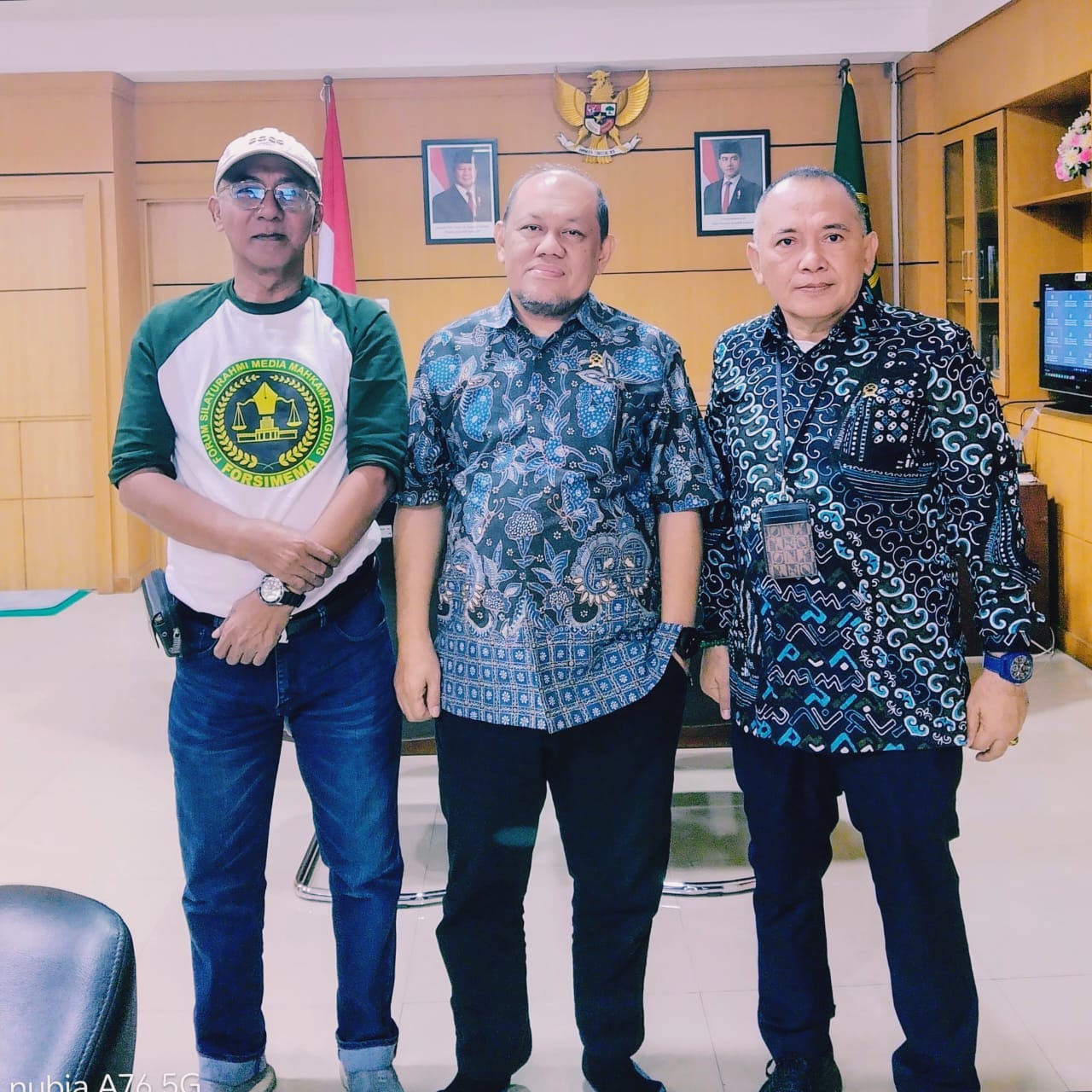 Perkuat Sinergi Hukum, Ketua Umum FORSIMEMA Lakukan Kunjungan Kerja ke Pengadilan Negeri Makassar Kelas I A Khusus