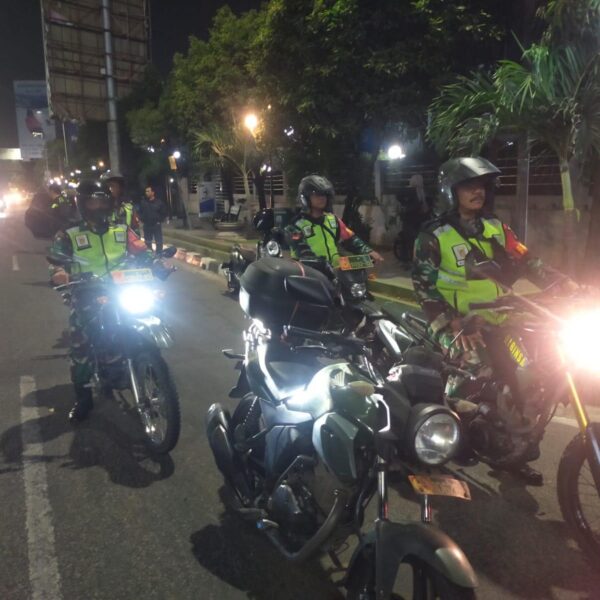 Guna Menjamin Keamanan Masyarakat, Koramil 03/Teluk Pucung Giat&hellip;