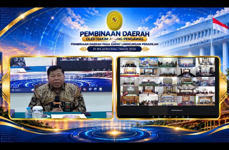 Pembinaan Daerah Mahkamah Agung di Riau Bahas Penguatan…