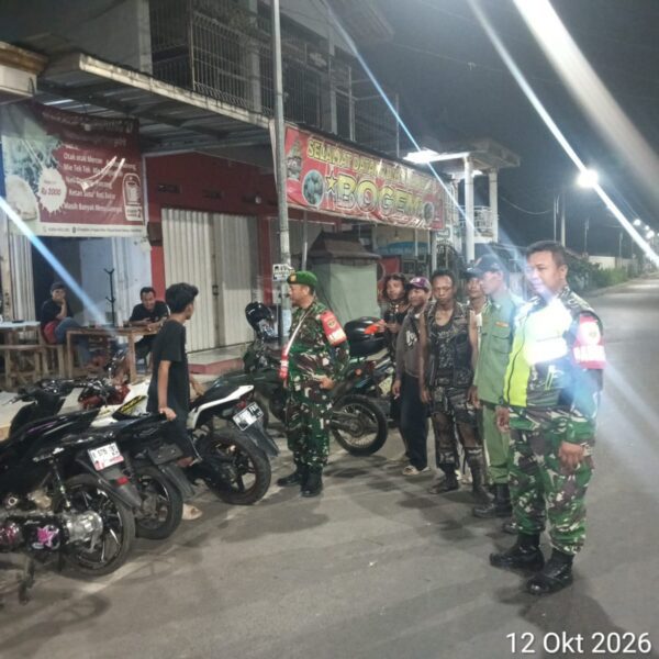 Kolaborasi TNI-Polri dan Satpol PP, Koramil 05/Bantar Gebang&hellip;