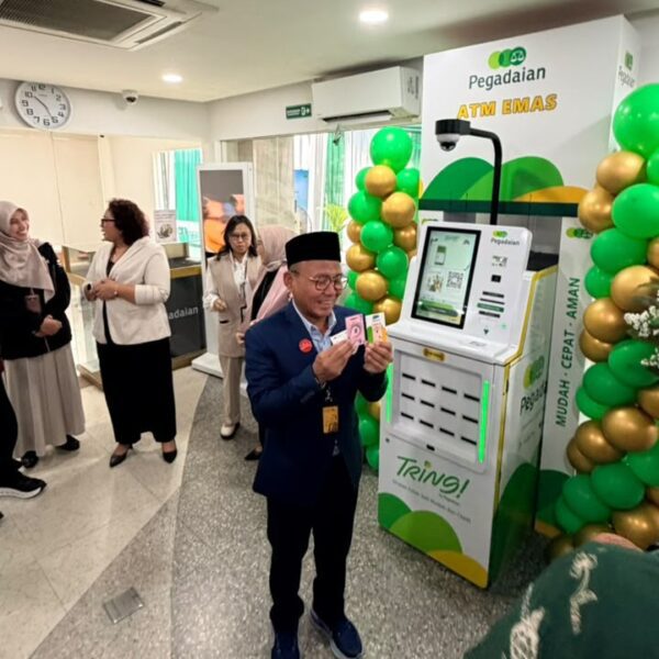 ‎1 Tahun Tring!, PT Pegadaian Luncurkan ATM Emas