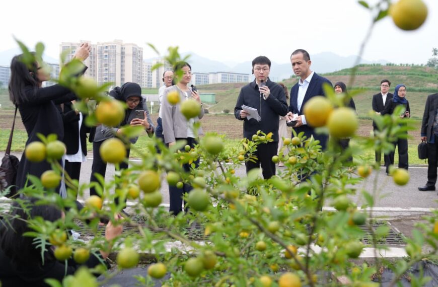 Pelajari Pertanian Berbasis AI di Chongqing, Iftitah Dorong Investasi Tiongkok…
