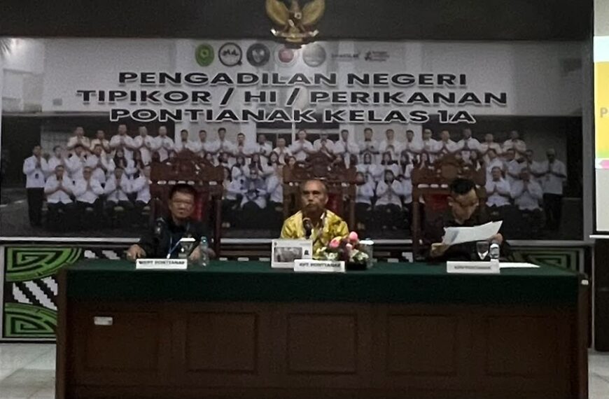 Ketua PT Pontianak Ingatkan Hakim Jaga Integritas Moral&hellip;