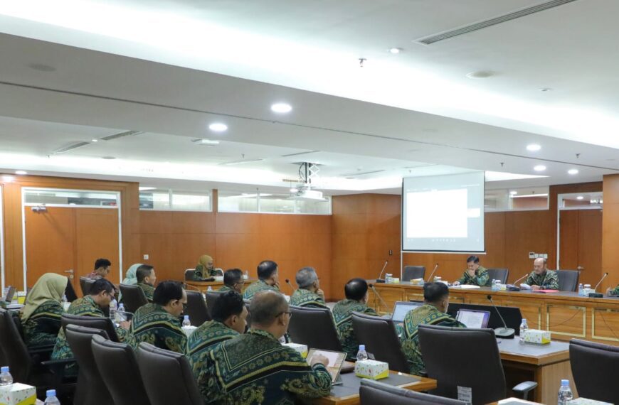 Plt. Sekretaris Mahkamah Agung Pimpin Rapat Tindak&hellip;