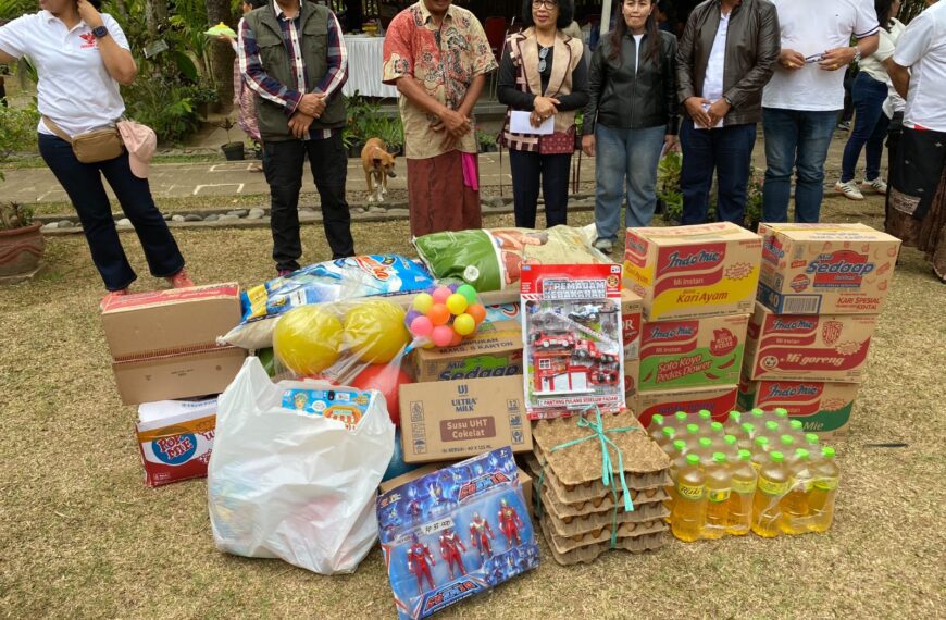 PT Denpasar Tebar Kepedulian, Panti Asuhan Terima Bantuan