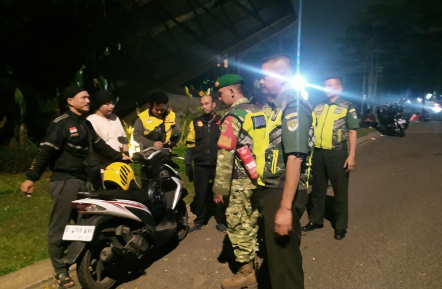 Giat Patroli Malam, Peran Mitra Jaya dan Koramil&hellip;