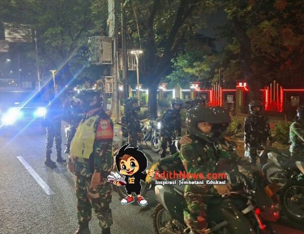 Wujudkan Keamanan, Koramil 01/Kranji dan Aparat Gabungan Gelar…