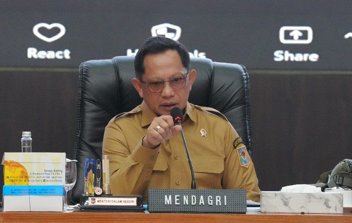 Angka Inflasi YoY 3,28 Persen, Mendagri Tito Dorong Pemda Perkuat Langkah Pengendalian