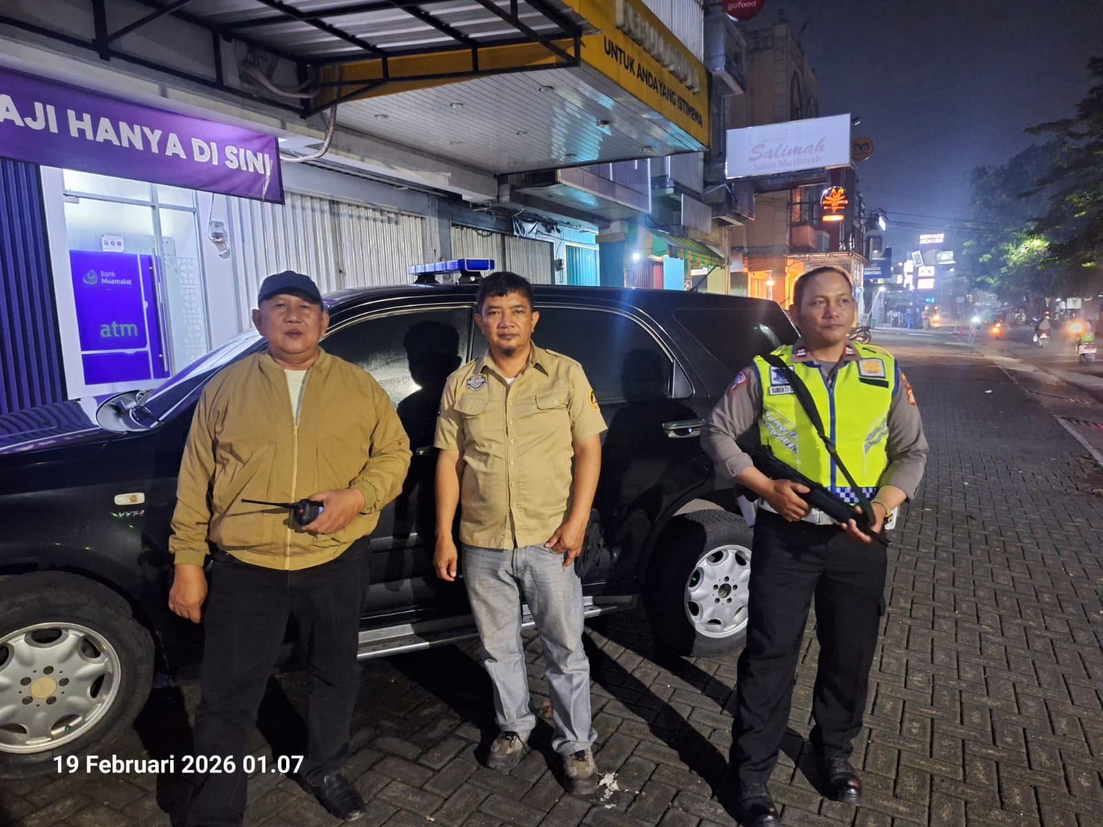 Cegah Aksi Tawuran Polsek Bekasi Barat Patroli Malam Pertama Ramadhan