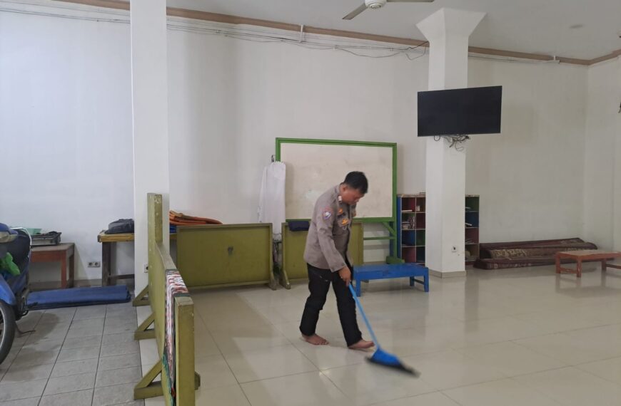 Polsek Medansatria Laksanakan Program BANG JASRI dengan Kurve di Masjid&hellip;