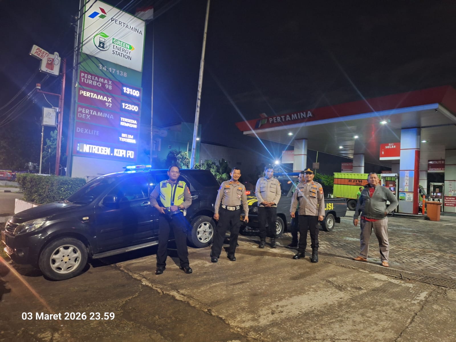 Optimalkan Patroli, Polsek Bekasi Barat Beri Rasa Aman bagi Masyarakat Selama Ramadhan