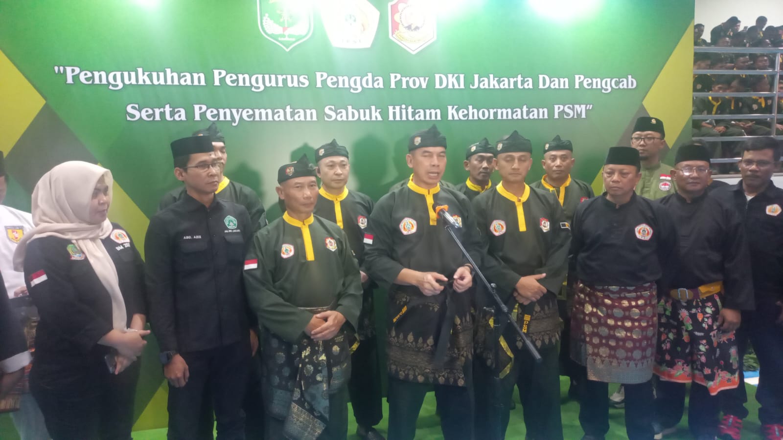 Khidmat dan Penuh Semangat, Pengukuhan Pengprov dan Pengcab PSM Kodam Jaya Jadi Momentum Kebangkitan Pencak Silat Militer