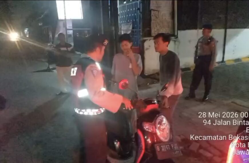 Cegah Aksi Kejahatan Jalanan Polsek Bekasi Barat Gelar&hellip;