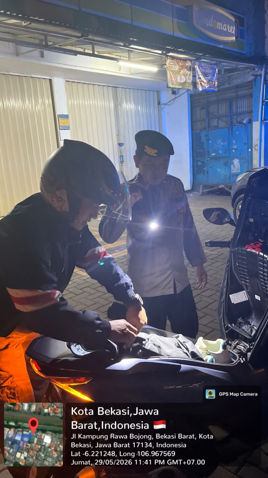 Patroli KRYD dan Razia Stasioner, Polsek Bekasi Barat Antisipasi Kejahatan Jalanan dan Tawuran