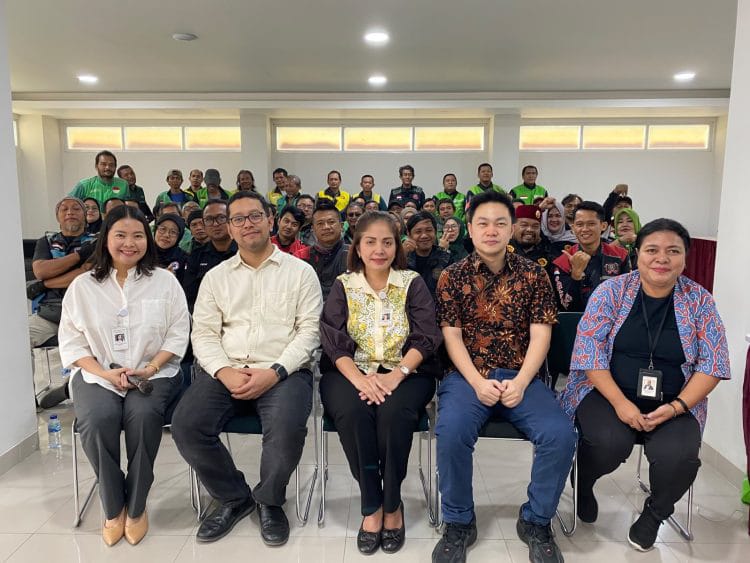 RS Mitra Plumbon Cibitung Bekali Driver Ojol dan Korlap Pengetahuan Keselamatan Kerja