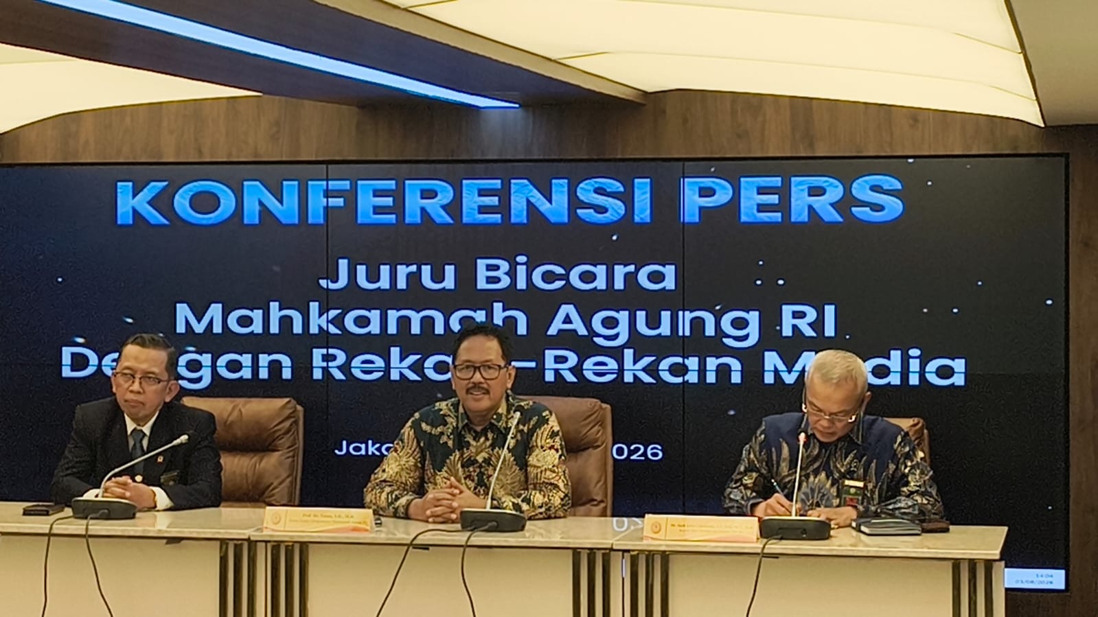 MA: Data Dugaan Pelanggaran Hakim Telah Dikoreksi KY