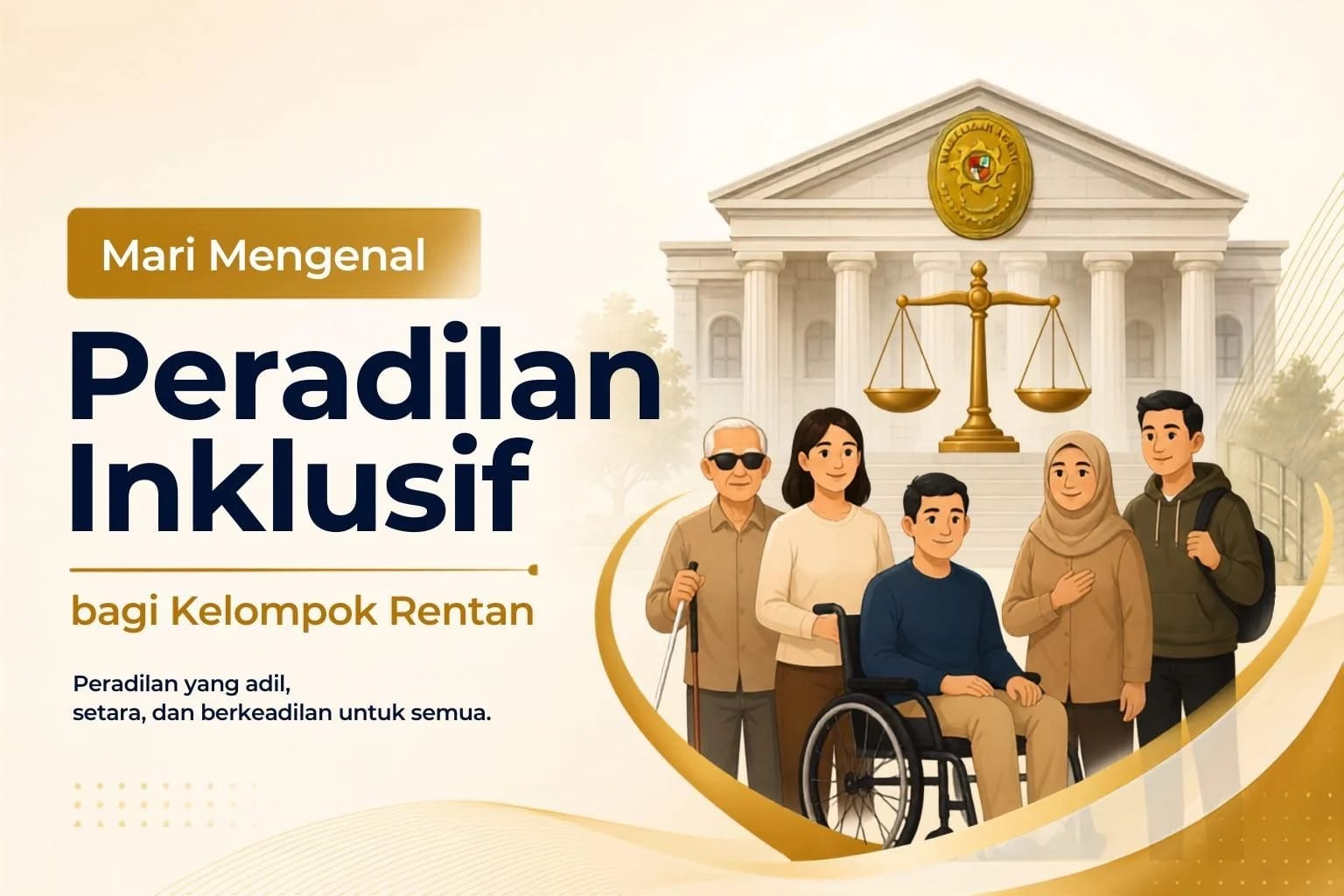 Mari Mengenal Peradilan Inklusif bagi Kelompok Rentan