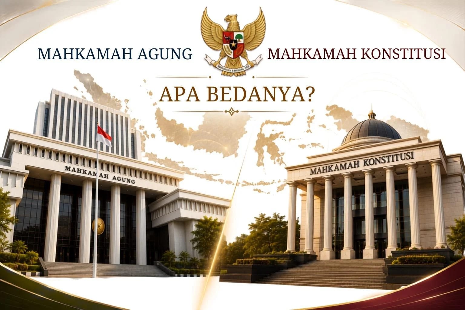 Mahkamah Agung dan Mahkamah Konstitusi, Apa Bedanya?