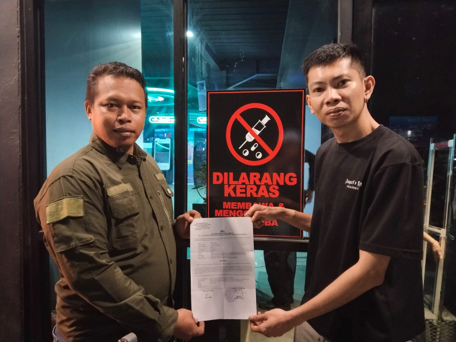Cafe Andrews Party Bantah Sediakan Sajam, Penyerangan Dua Security Dilaporkan ke Polisi