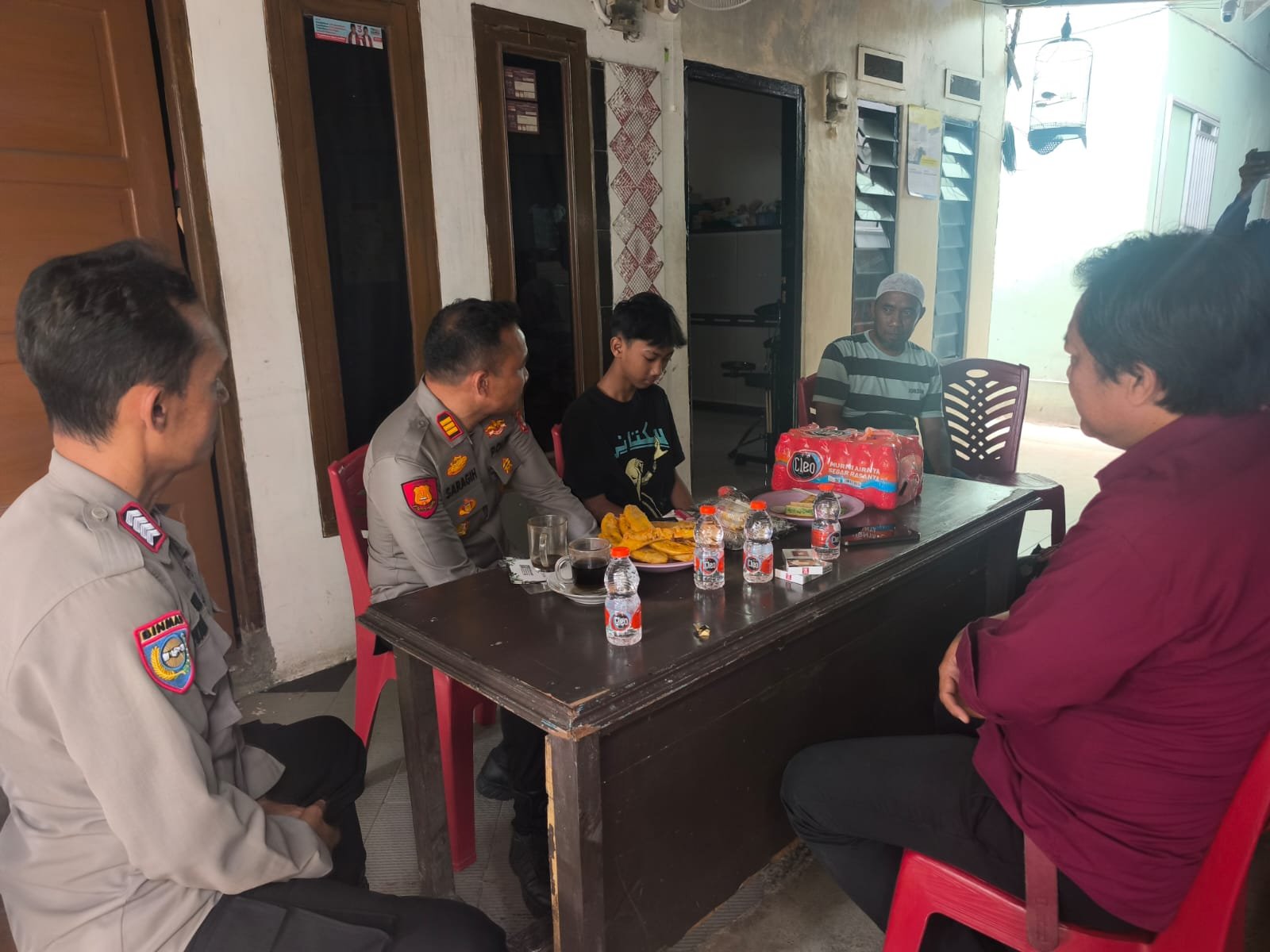Kapolsek Bekasi Barat Sambangi Warga Bintarajaya Lewat Jakarta On The Spot