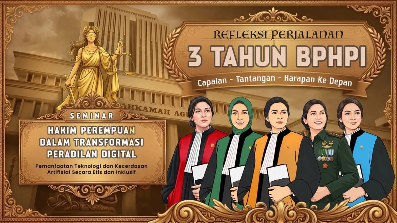 BPHPI Gelar Refleksi 3 Tahun & Seminar Etika AI Peradilan